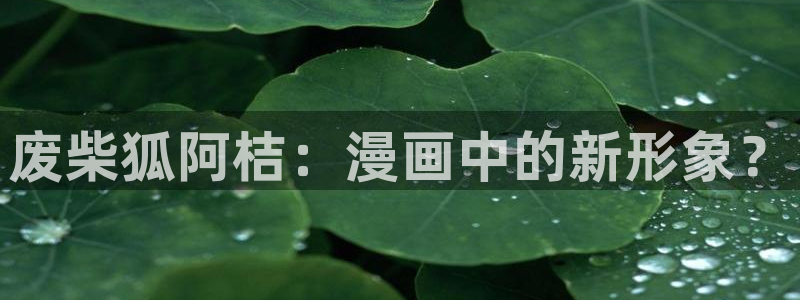 拷贝漫画修复版：废柴狐阿桔：漫画中的新形象？